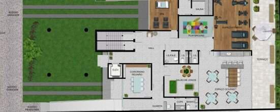 Apartamento, Funcionários, 2 Quartos, 2 Vagas, 2 Suítes