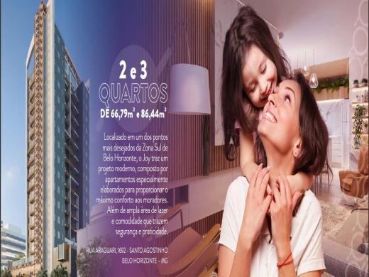 Apartamento, Santo Agostinho, 2 Quartos, 2 Vagas, 1 Suíte