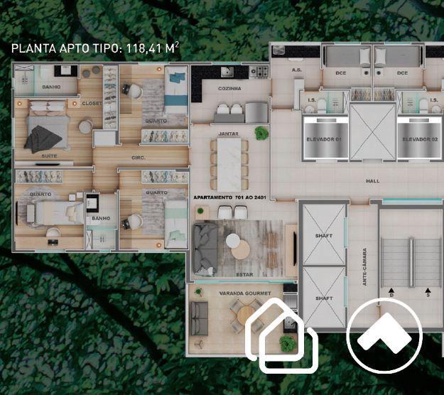 Apartamento, Buritis, 4 Quartos, 4 Vagas, 1 Suíte
