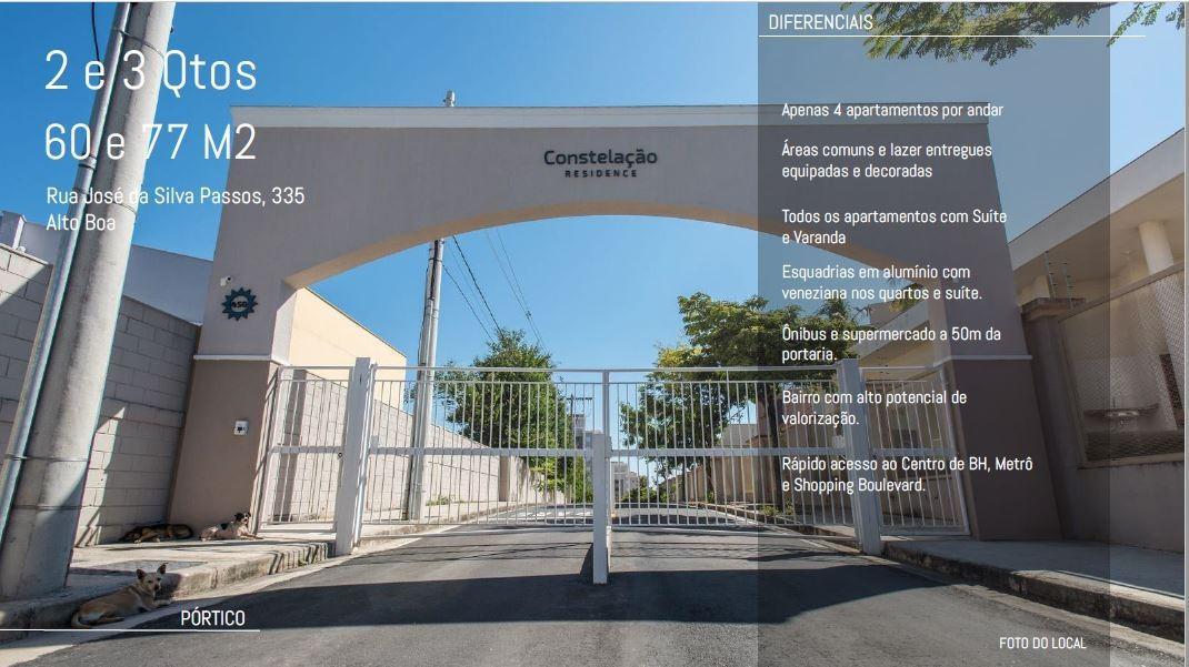 Apartamento, Vila Nova Vista, 3 Quartos, 2 Vagas, 1 Suíte