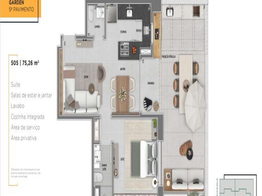 Apartamento, Savassi, 1 Quarto, 1 Vaga, 1 Suíte