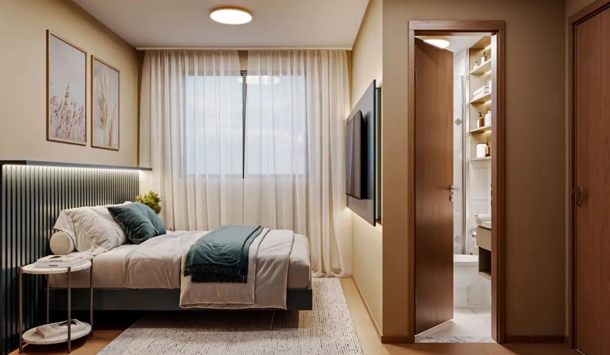 Apartamento, Alípio de Melo, 2 Quartos, 0 Vaga