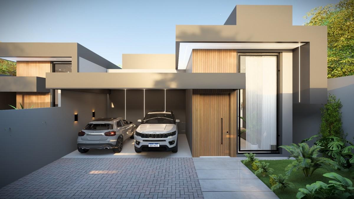 Casa, Jardim Imperial, 3 Quartos, 2 Vagas, 1 Suíte