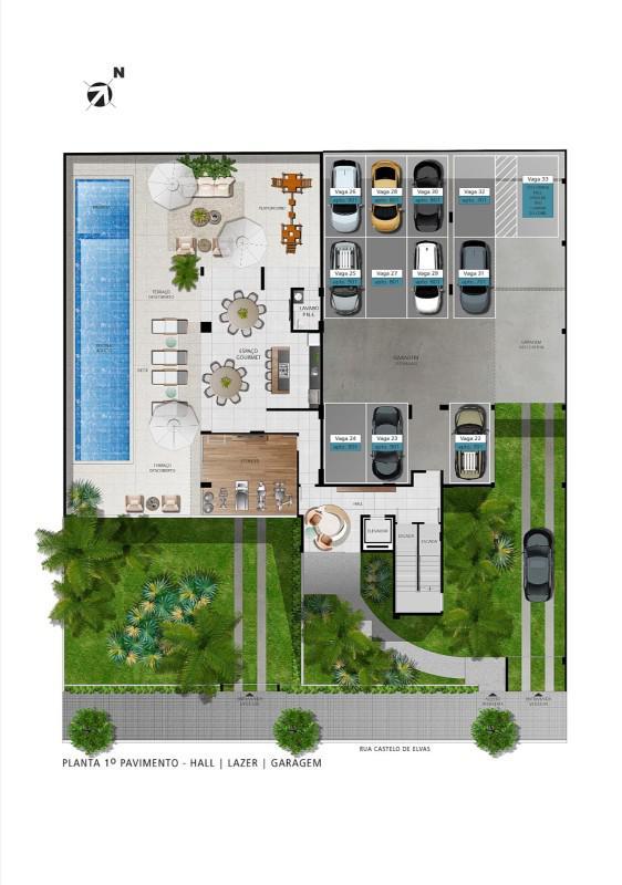 Apartamento, Castelo, 4 Quartos, 4 Vagas, 4 Suítes