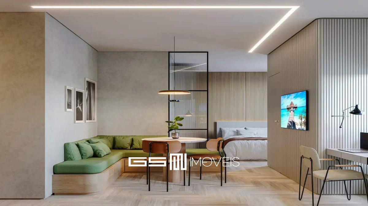 Apartamento, Centro, 1 Quarto, 0 Vaga, 1 Suíte