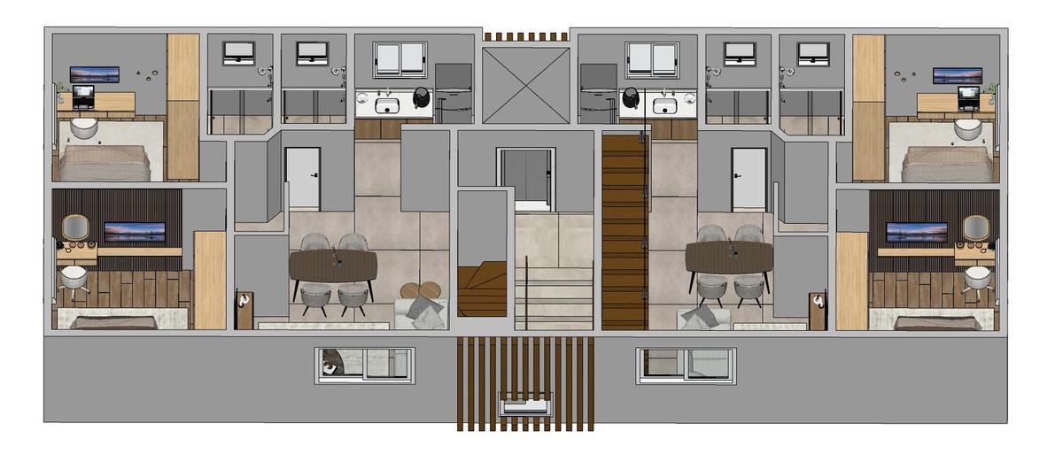 Apartamento, Coqueiros, 2 Quartos, 1 Vaga