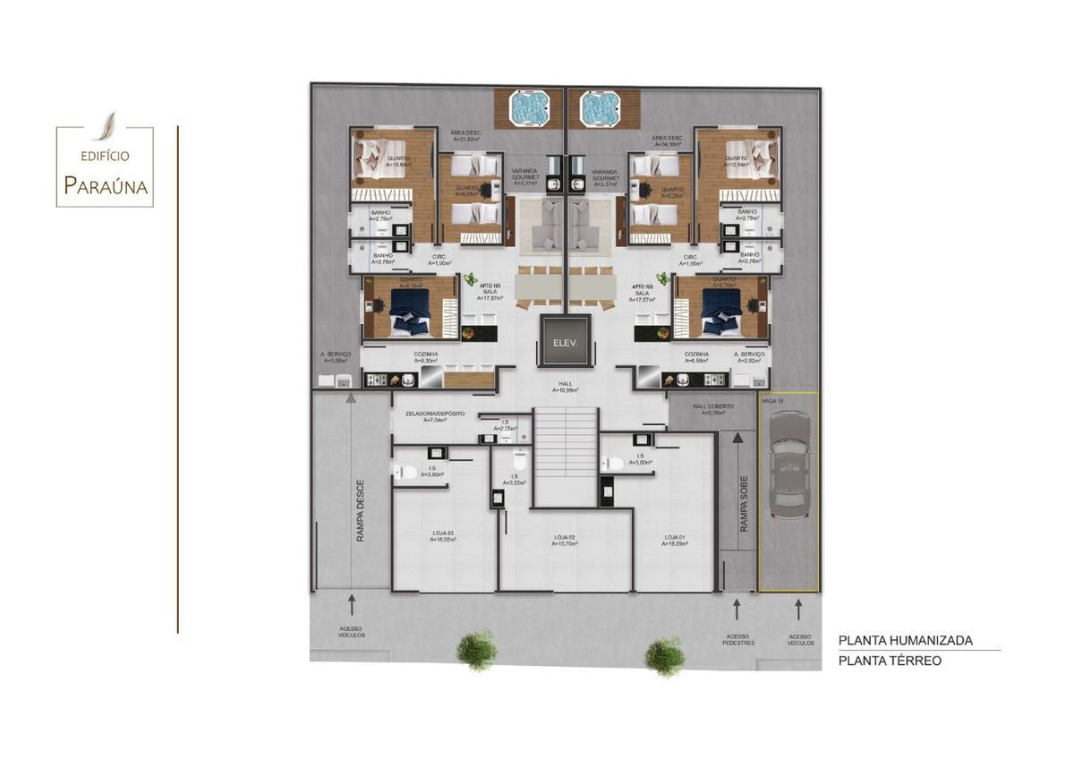 Apartamento, Palmeiras, 2 Quartos, 1 Vaga