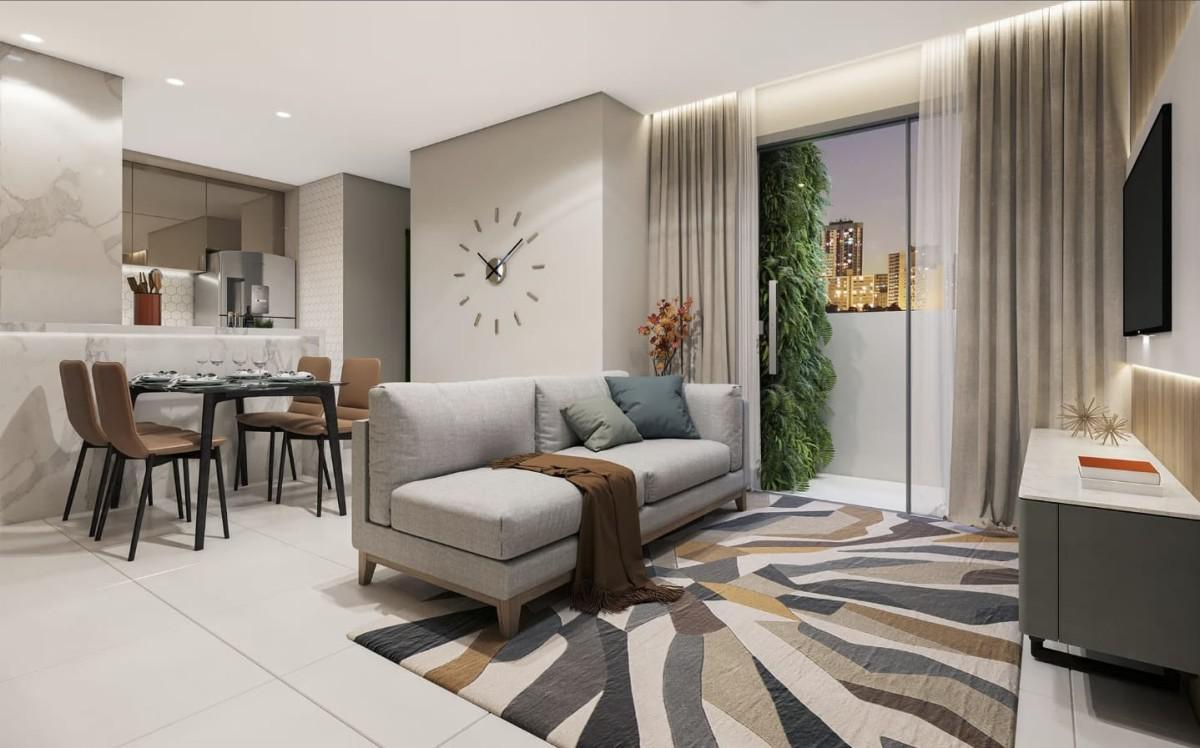 Apartamento, Santa Branca, 2 Quartos, 1 Vaga, 1 Suíte