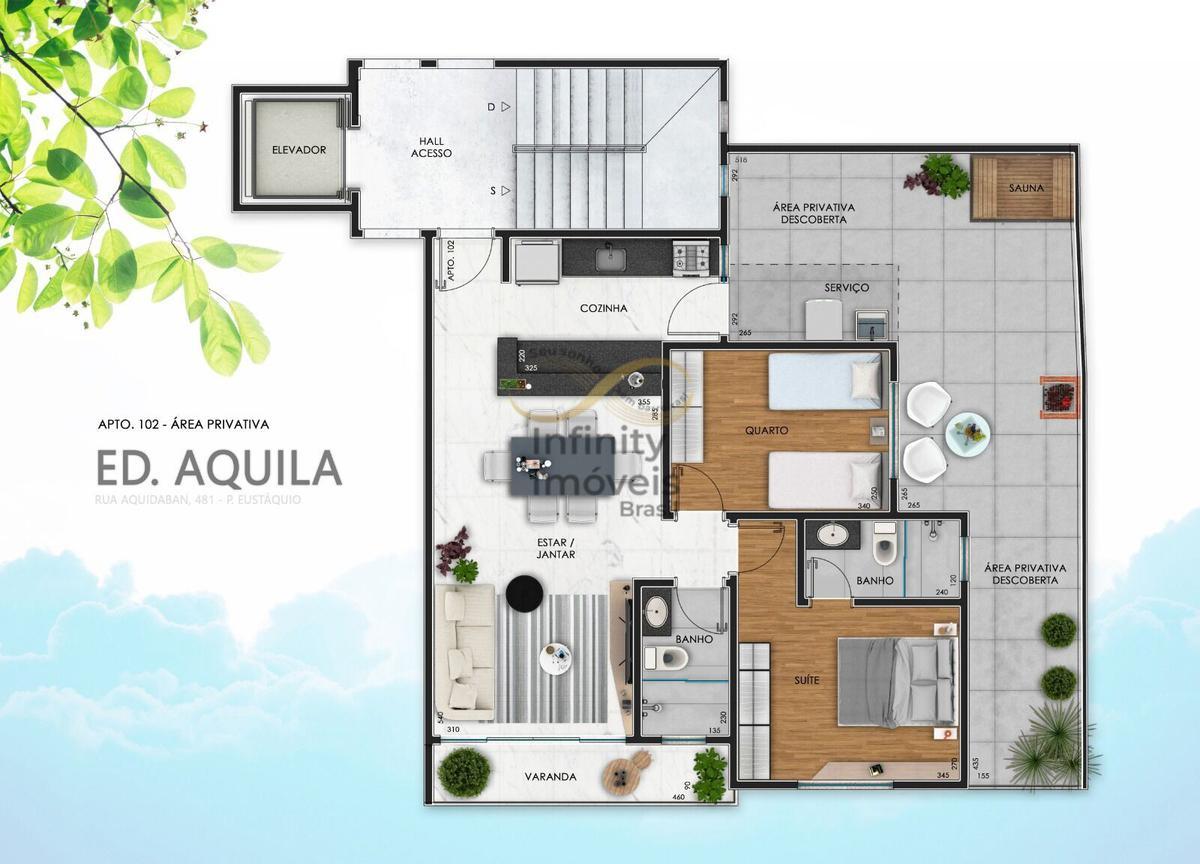 Apartamento, Padre Eustáquio, 2 Quartos