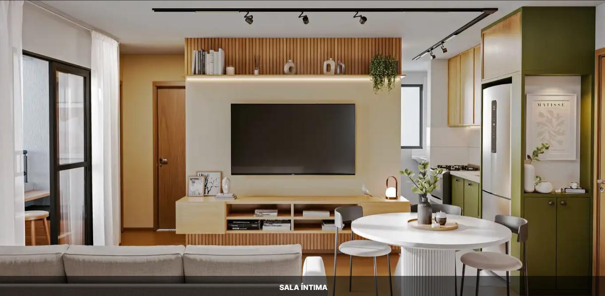 Apartamento, Alípio de Melo, 2 Quartos, 0 Vaga