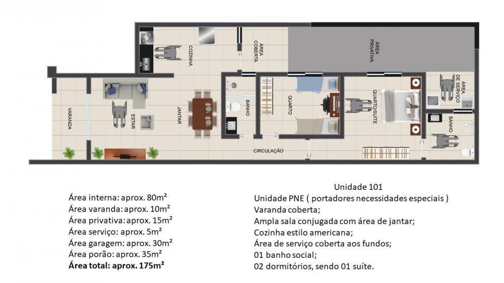 Casa, Parque Xangri-lá, 2 Quartos, 1 Vaga, 1 Suíte