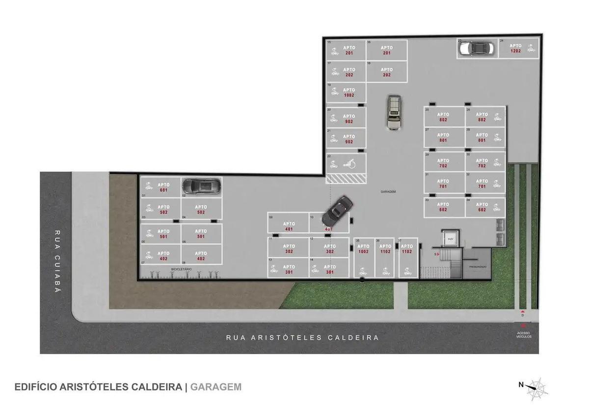 Apartamento, Prado, 3 Quartos, 2 Vagas, 1 Suíte