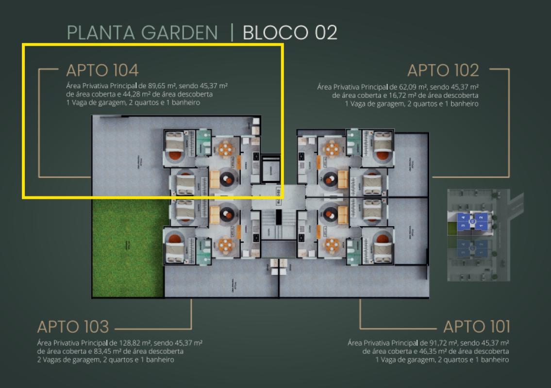 Apartamento, Minaslândia (p Maio), 2 Quartos, 1 Vaga