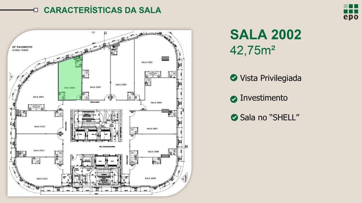 Sala, Fernão Dias, 0 Quarto, 1 Vaga