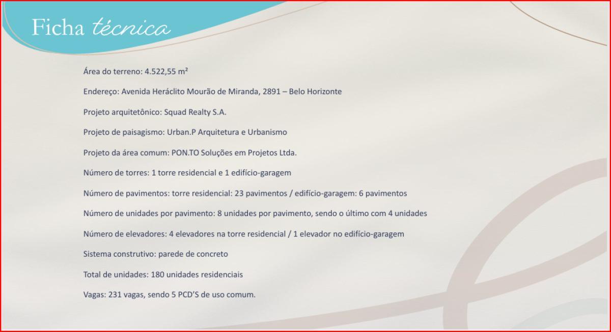 Apartamento, Castelo, 2 Quartos, 2 Vagas, 1 Suíte