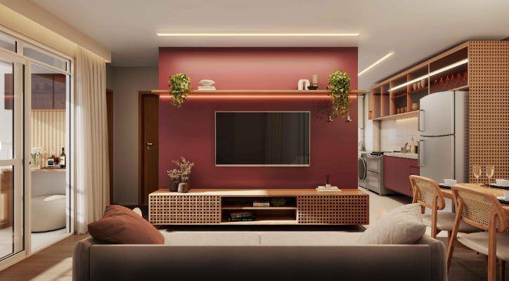 Apartamento, Três Barras, 2 Quartos, 1 Vaga