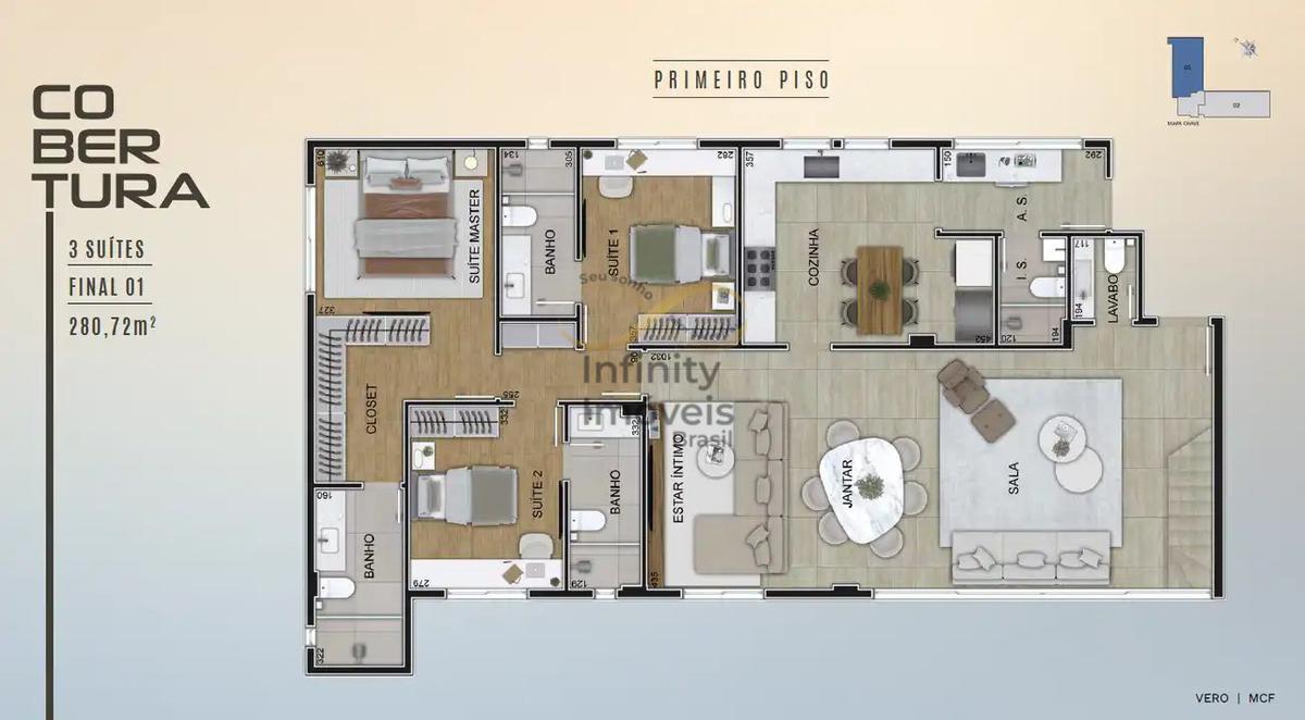 Apartamento, Santo Antônio, 3 Quartos