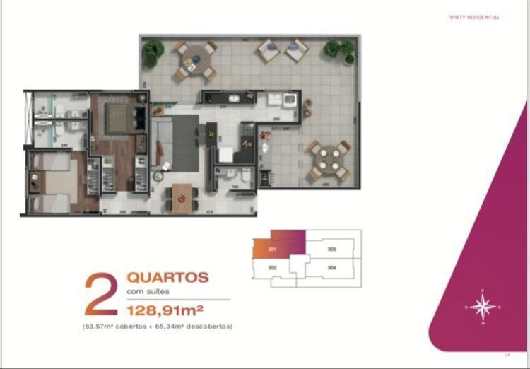 Apartamento, Prado, 2 Quartos, 2 Vagas, 1 Suíte