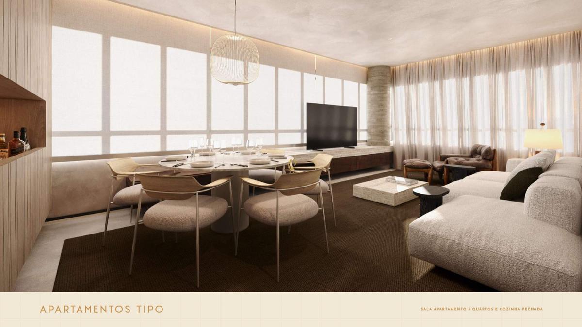 Apartamento, Funcionários, 0 Quarto, 0 Vaga