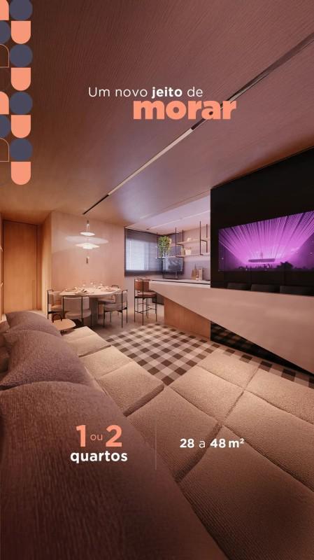 Apartamento, Centro, 2 Quartos, 0 Vaga, 1 Suíte