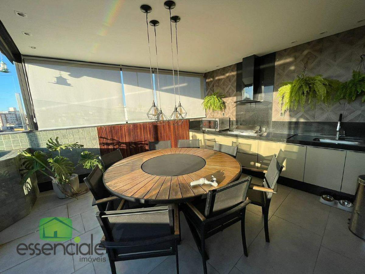 Cobertura, Fonte Grande, 3 Quartos, 4 Vagas, 3 Suítes