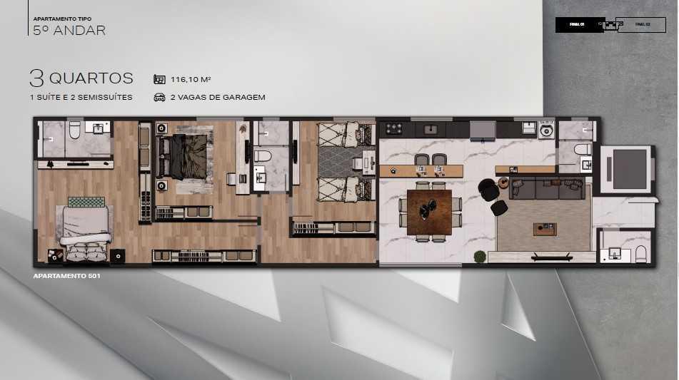 Apartamento, Savassi, 4 Quartos, 2 Vagas, 2 Suítes