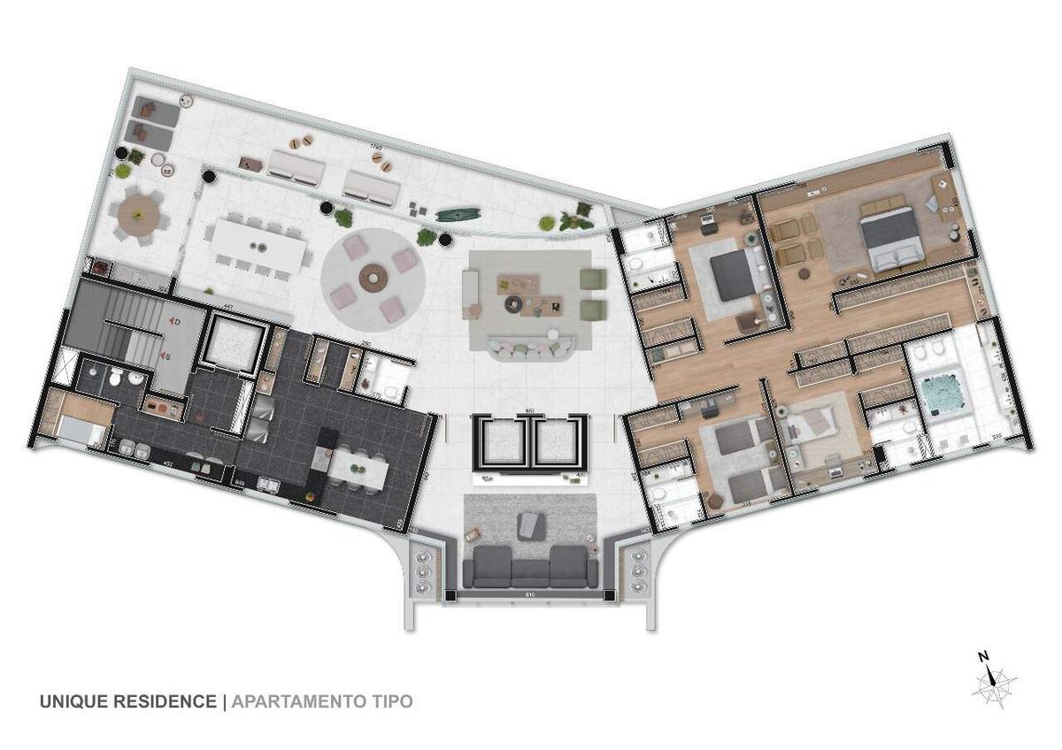Apartamento, Santa Lúcia, 4 Quartos, 6 Vagas, 4 Suítes