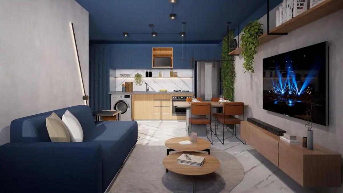 Apartamento, Lourdes, 2 Quartos, 1 Vaga