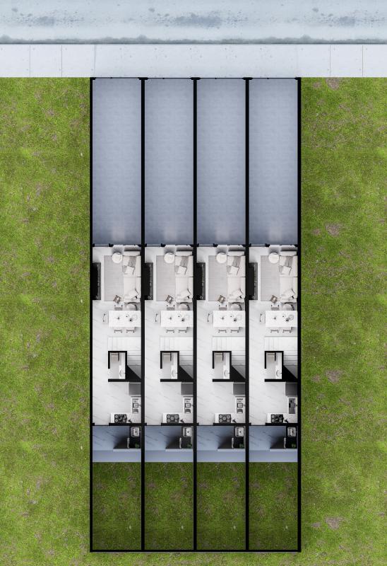 Casa, Alvorada, 2 Quartos, 1 Vaga, 1 Suíte