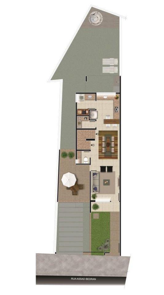 Casa, Santa Cruz, 3 Quartos, 2 Vagas, 1 Suíte