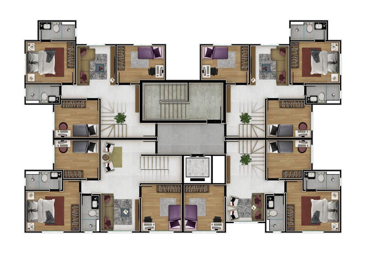 Apartamento, Caiçaras, 2 Quartos, 2 Vagas, 1 Suíte