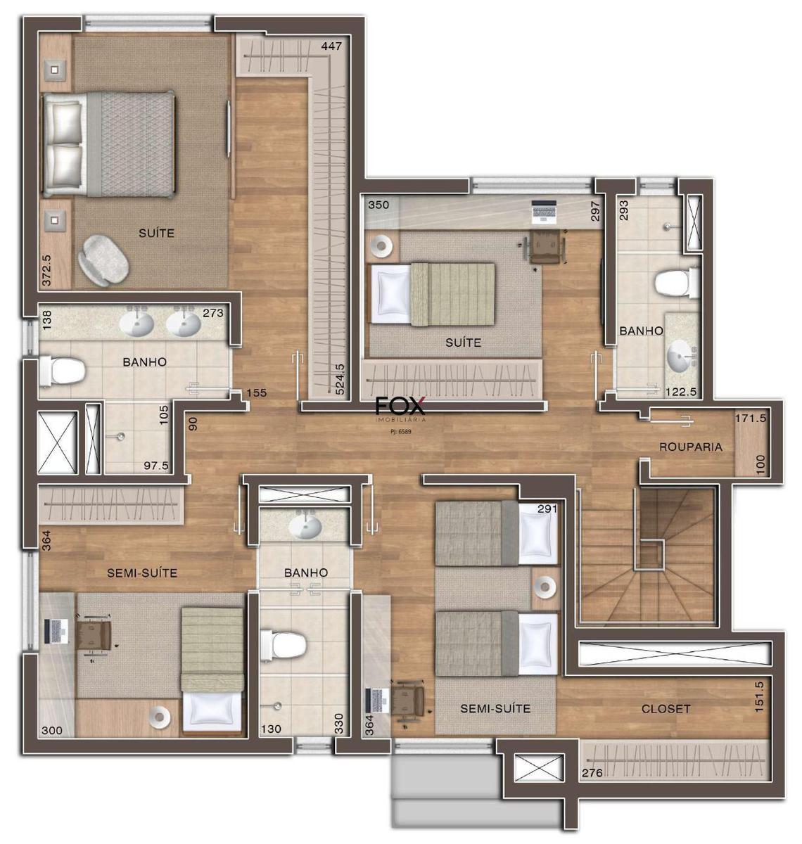 Apartamento, Vila da Serra, 4 Quartos, 2 Vagas, 2 Suítes