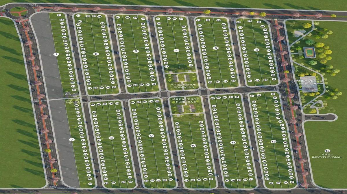 Lote, Shopping Park, 0 Quarto, 0 Vaga