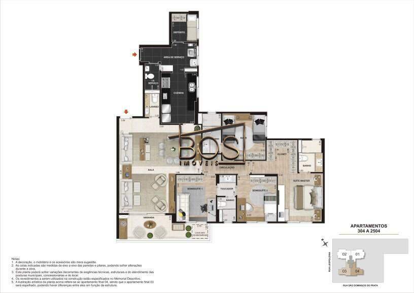 Apartamento, Santo Antônio, 4 Quartos, 3 Vagas, 2 Suítes