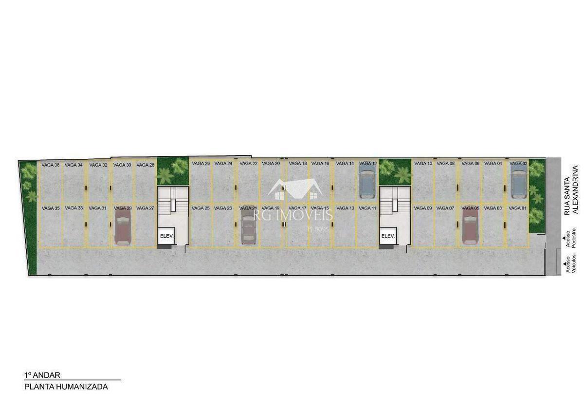 Apartamento, Araguaia, 2 Quartos, 2 Vagas, 1 Suíte
