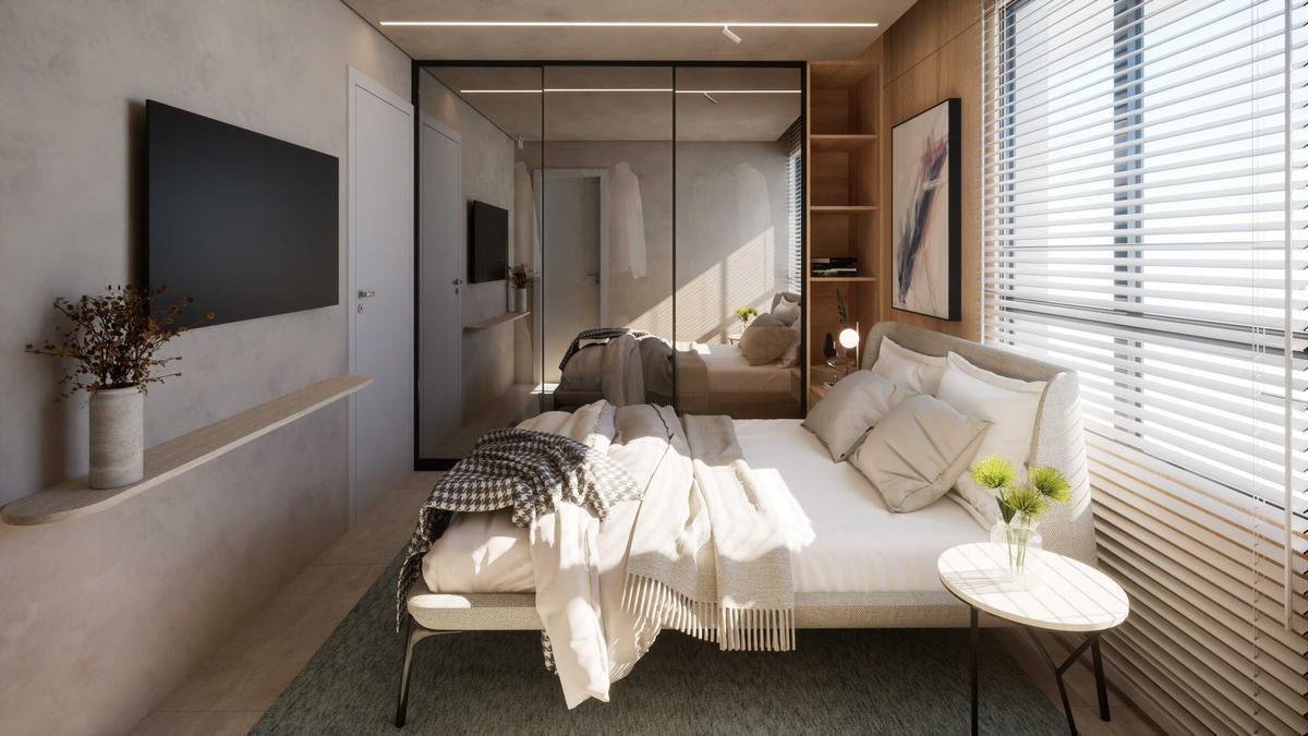 Apartamento, Nova Granada, 2 Quartos, 0 Vaga, 1 Suíte