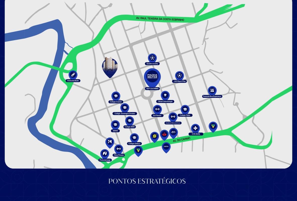 Apartamento, Boa Esperança, 2 Quartos, 1 Vaga