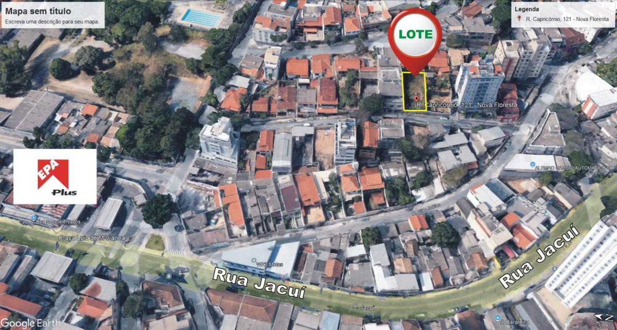 Lote, Nova Floresta, 0 Quarto, 0 Vaga