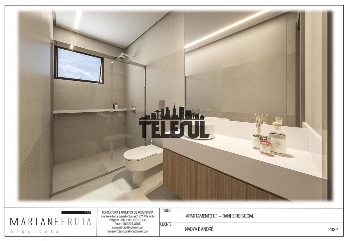 Apartamento, Jardim Andere, 3 Quartos, 2 Vagas, 1 Suíte