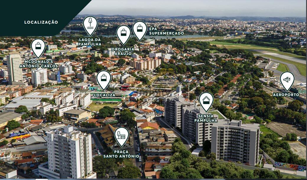 Apartamento, Pampulha, 3 Quartos