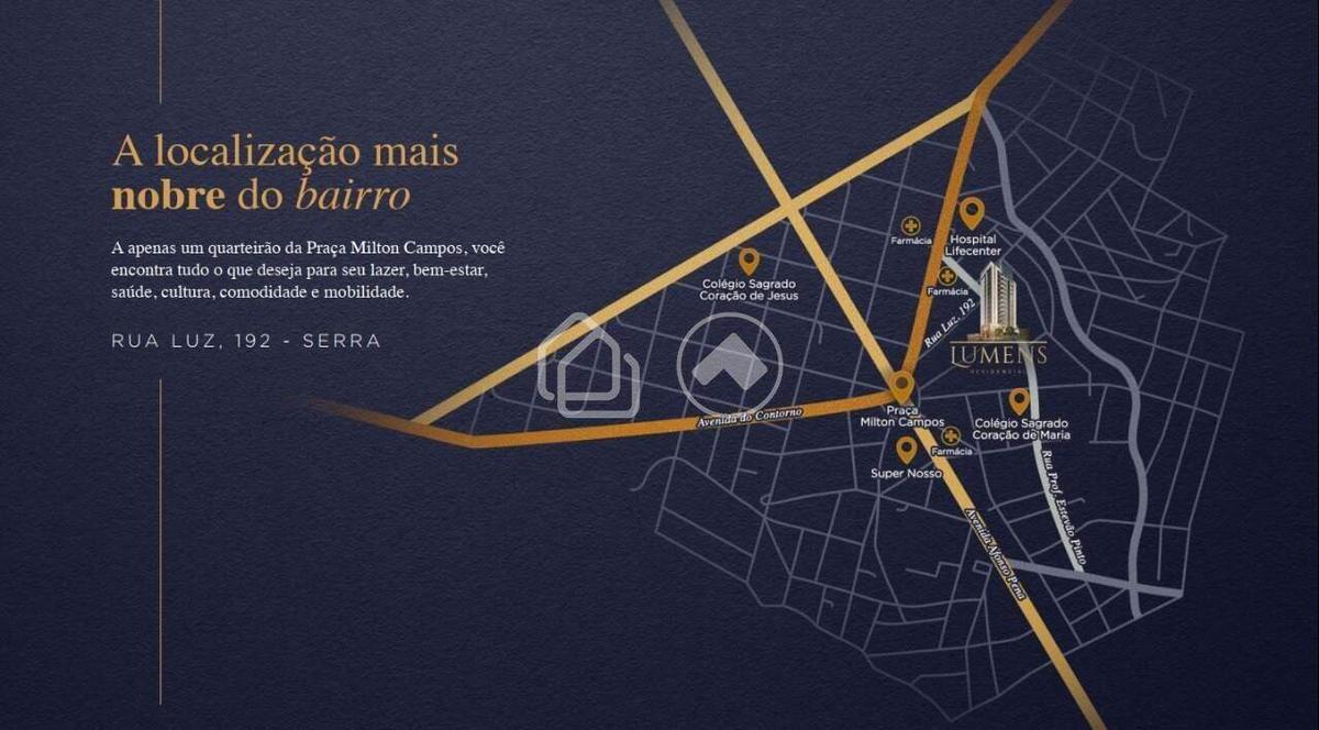 Apartamento, Serra, 4 Quartos, 4 Vagas, 3 Suítes