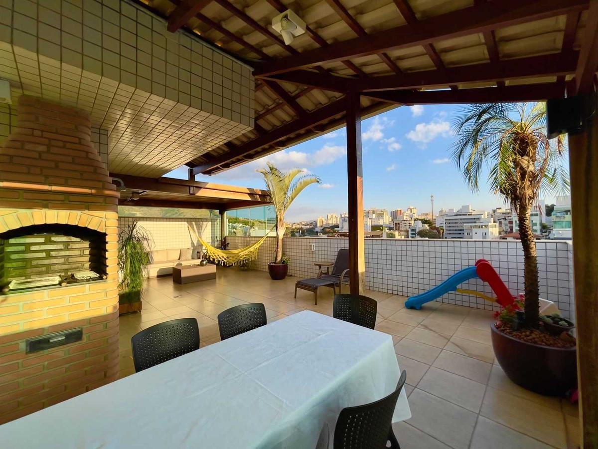 Cobertura, Castelo, 4 Quartos, 3 Vagas, 1 Suíte