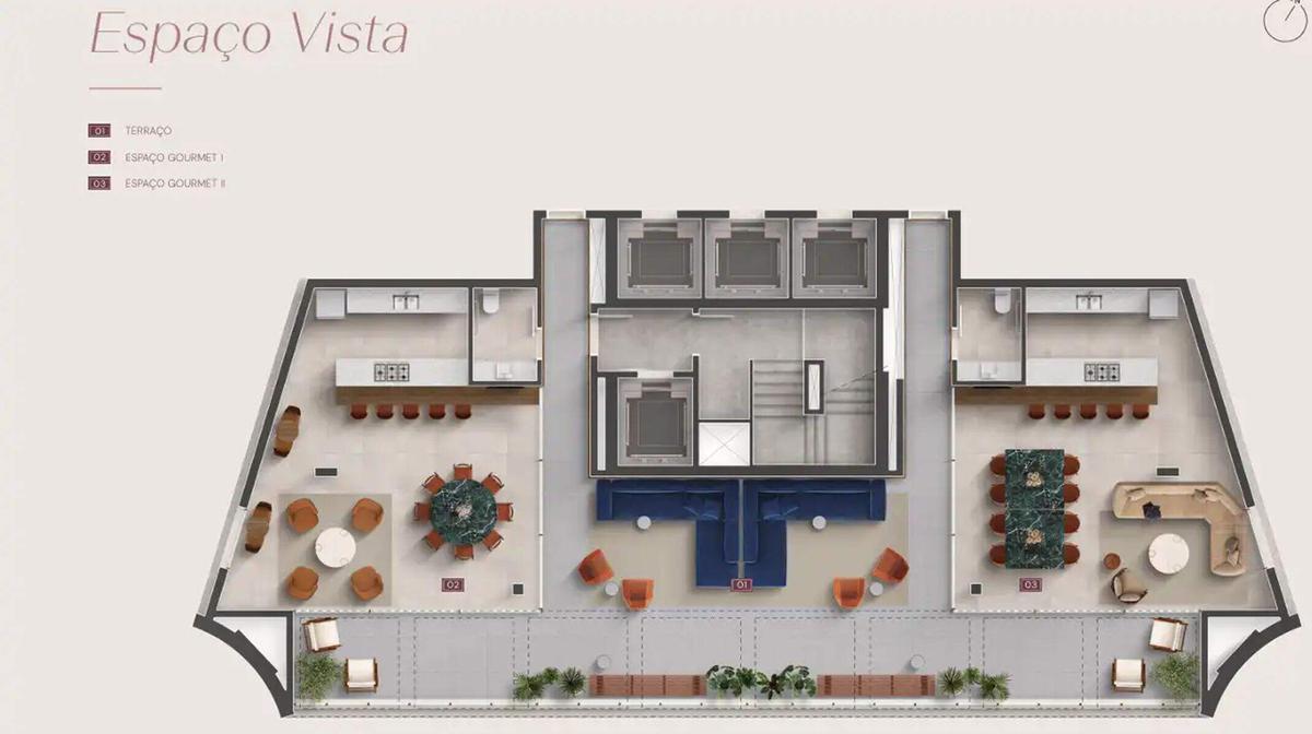 Apartamento, Vila da Serra, 2 Quartos, 3 Vagas, 2 Suítes