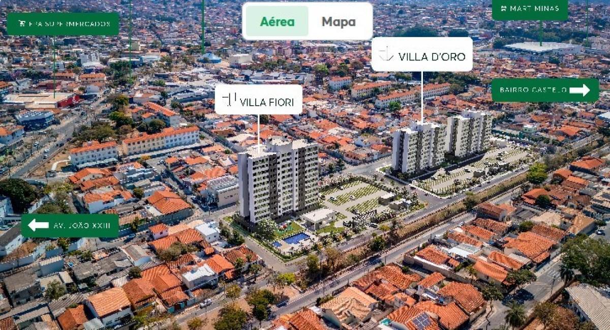 Apartamento, Alípio de Melo, 2 Quartos, 0 Vaga