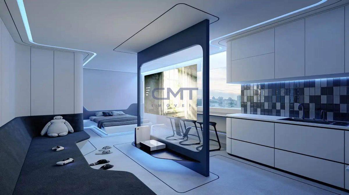 Apartamento, Funcionários, 1 Quarto, 1 Vaga, 1 Suíte