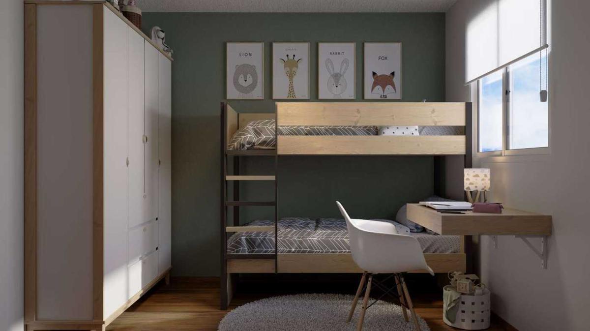 Apartamento, Palmital, 2 Quartos, 1 Vaga