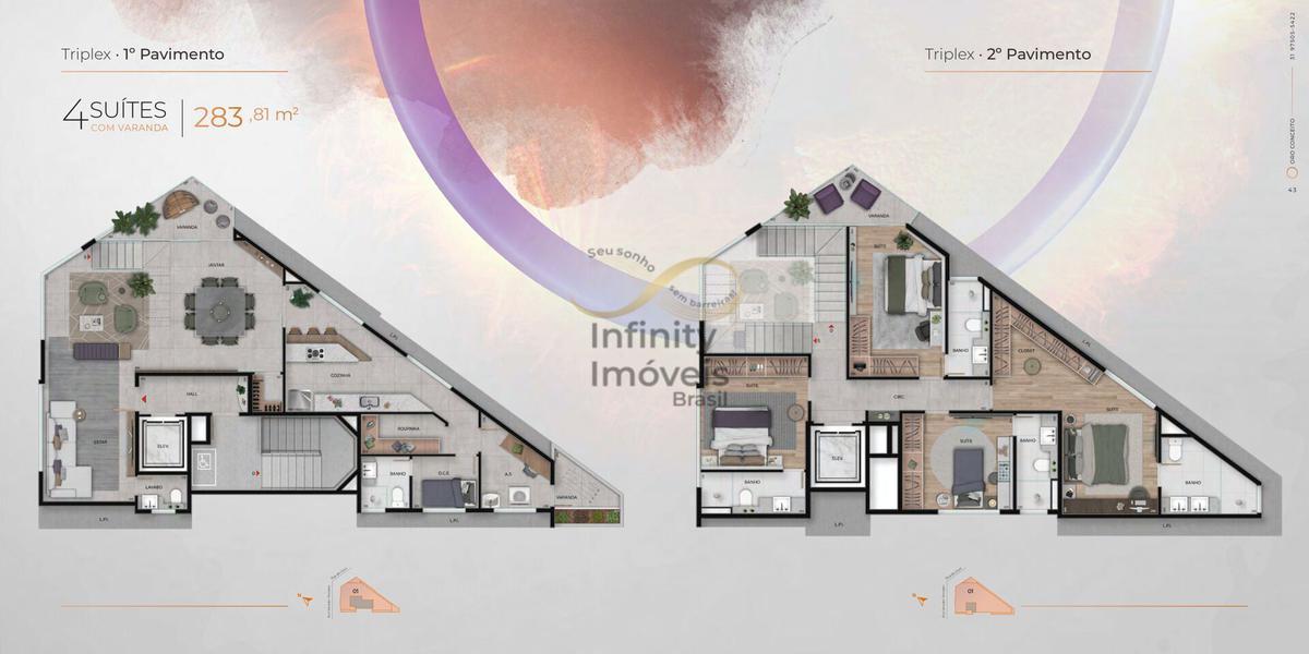 Apartamento, Serra, 3 Quartos