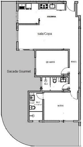 Apartamento, Bom Retiro, 2 Quartos, 1 Vaga, 1 Suíte