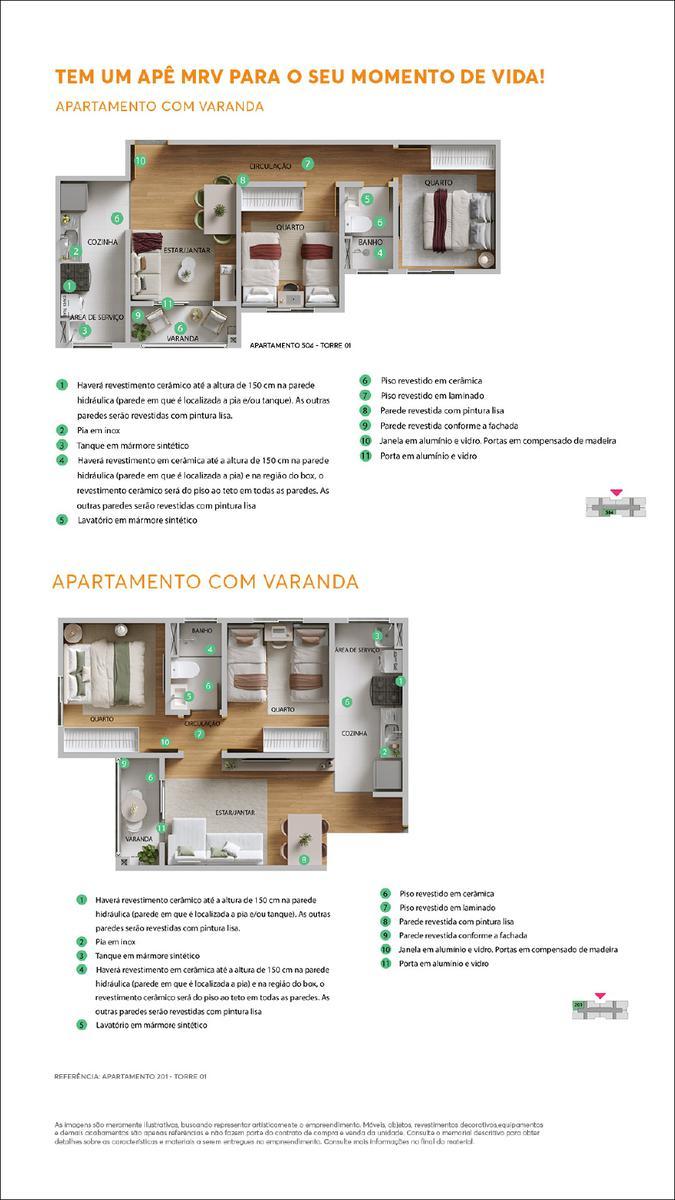 Apartamento, Cachoeira, 2 Quartos, 1 Vaga