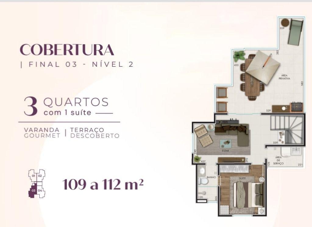 Apartamento, Fonte Grande, 2 Quartos, 1 Vaga